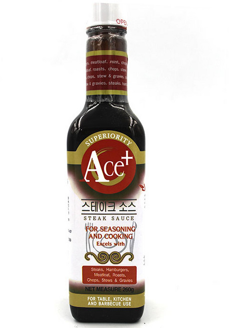 코리아제니스 ACE 플러스 스테이크소스, 260g, 1개