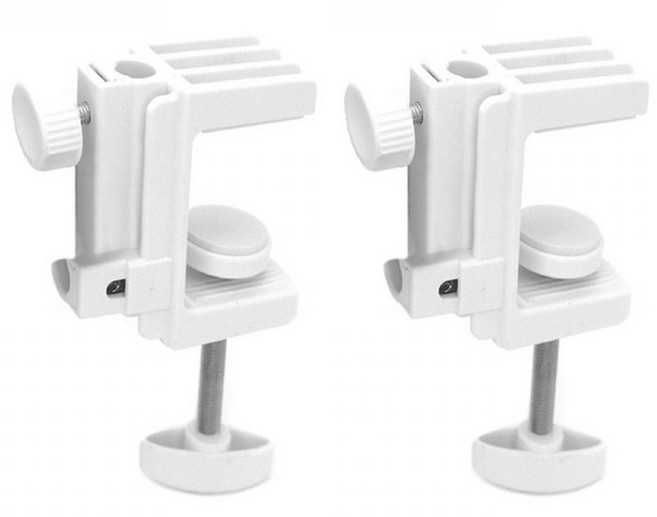 아이베란다 테이블 C형 클램프 고정 브라켓 홀더 클램핑 40mm, 2개