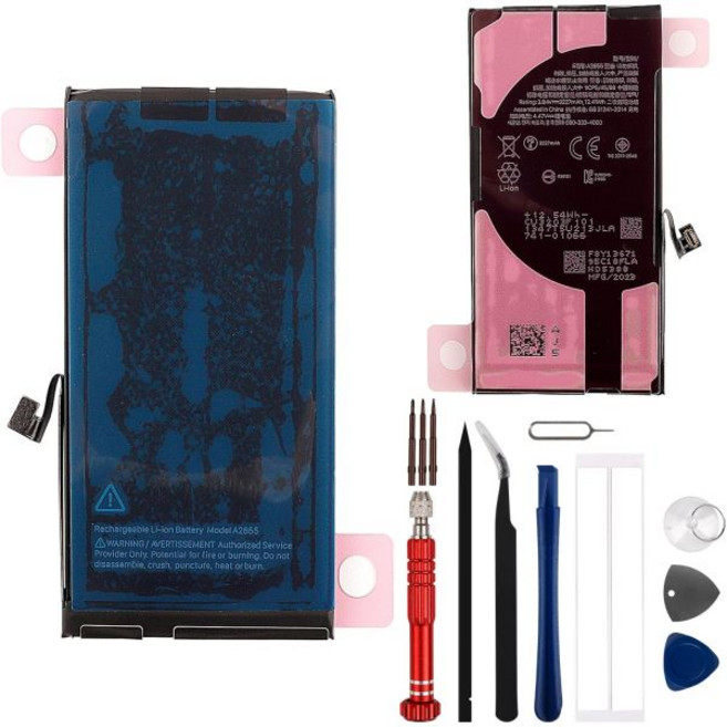 iPhone 13 A2633 A2482 A2631과 호환되는 교체 배터리 A2655 (도구 포함)