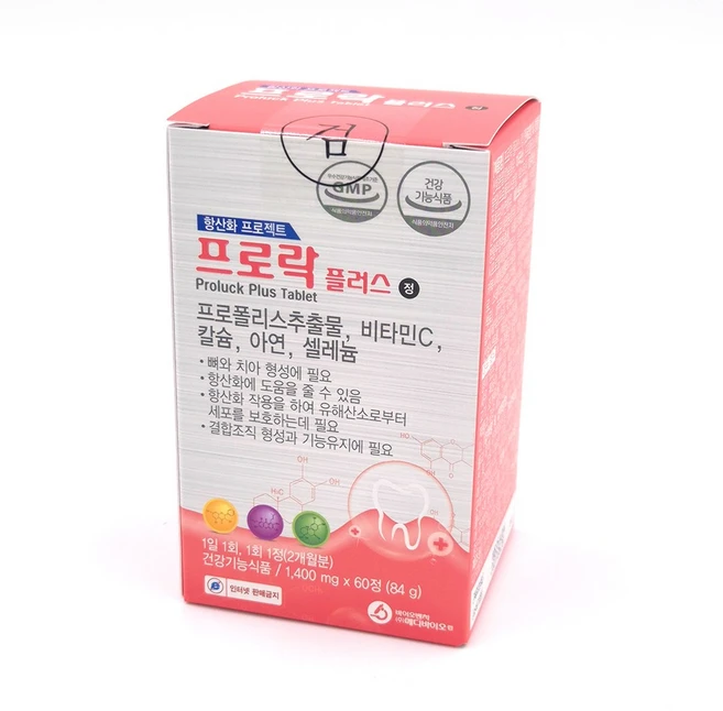 메디바이오랩 프로락 플러스 정, 1개, 60정 - 쿠팡