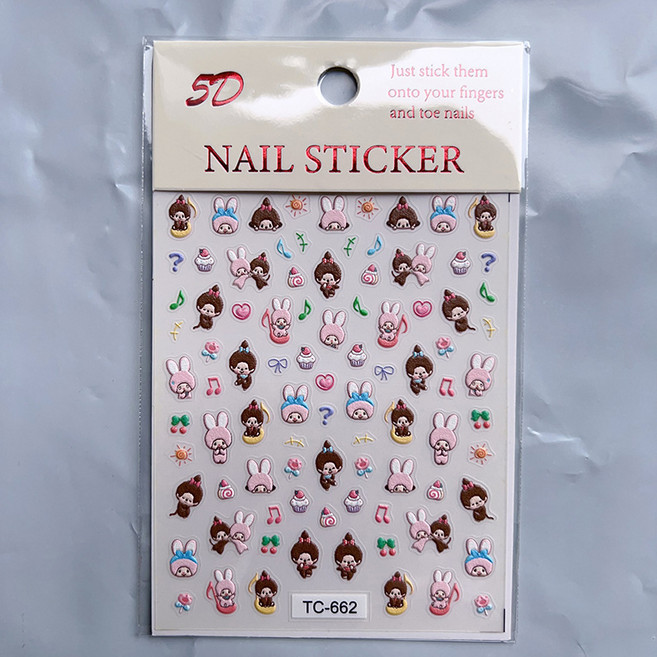 캐릭터 스티커 일본 애니 스티커, 1개, 몬치치