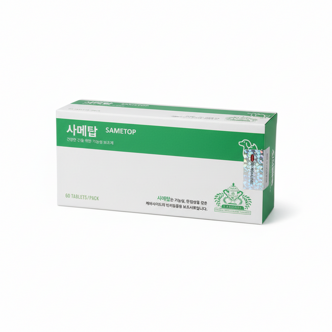 사메탑 60정 반려동물 간 보조제, 60회분, 심장/간, 1개