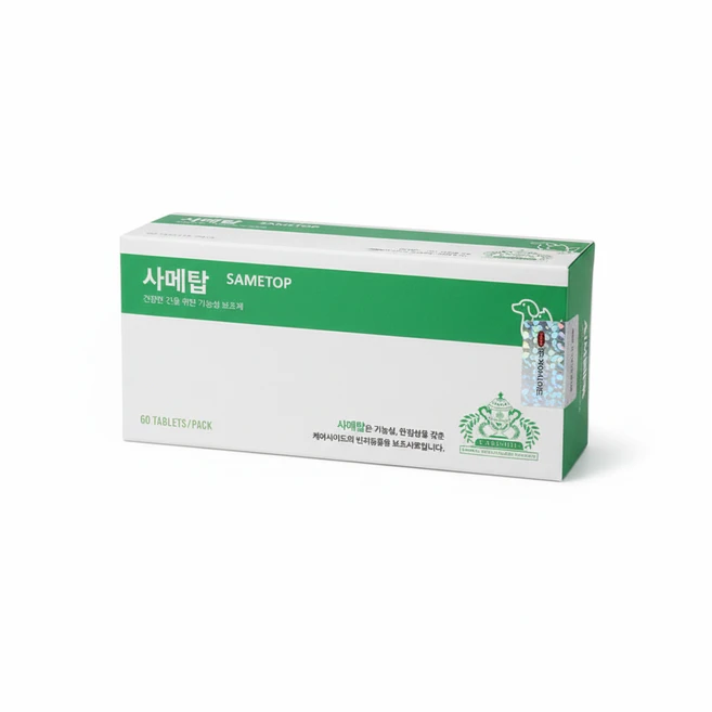 사메탑 60정 반려동물 간 보조제, 심장/간, 1개 - 쿠팡