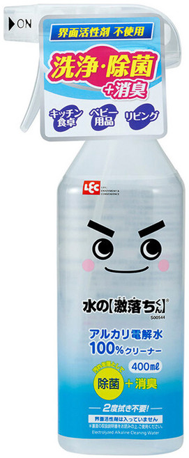 LEC 激落君 電解水清潔劑, 400ml, 1瓶
