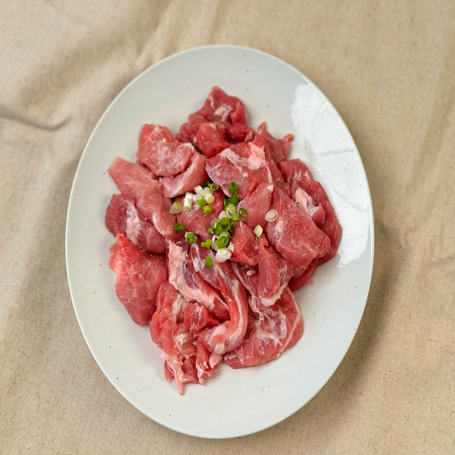 지리산 흑돼지 뒷고기, 500g, 1개