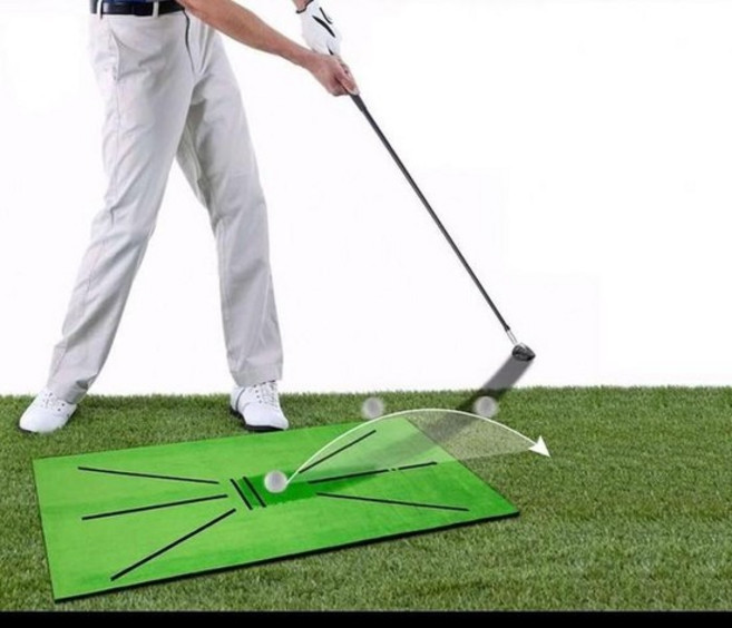 픽데이즈 JU 골프 스윙 궤적 포인트 연습 매트 스윙매트 골프매트, LW스윙궤적 골프연습매트(그린), LW스윙궤적_골프연습매트(그린), 1개