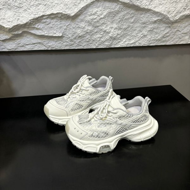 여성 리얼 가죽 통굽 얇은 메쉬 여름 유럽형 망사 통기 운동화 트렌드 G42Z2T 원픽2