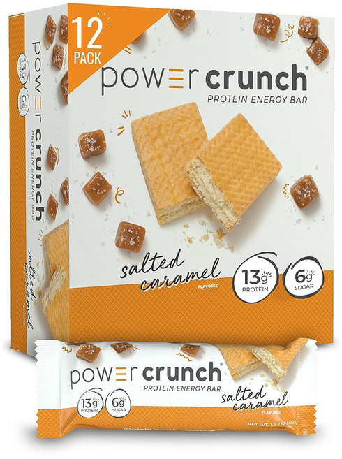 파워크런치 프로틴 에너지 바 오리지널 솔티드 카라멜, 480g, 1개