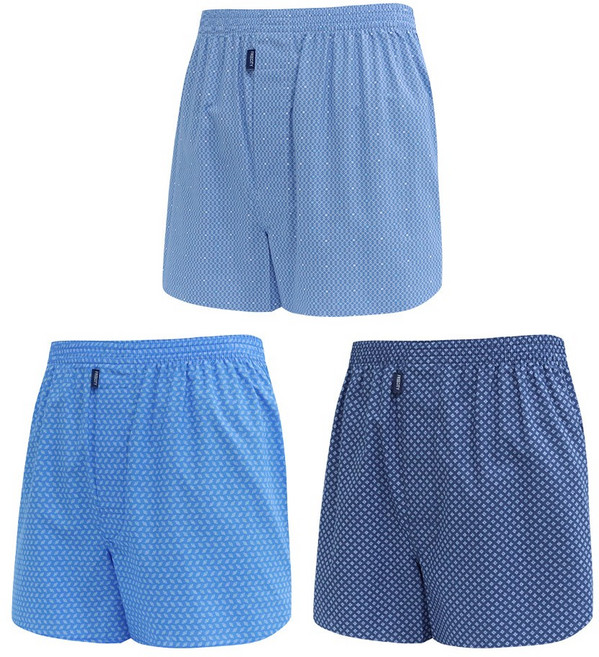 BYC 남성 쿨 코튼 트렁크팬티 3종 세트