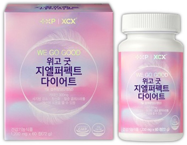 위고굿 낙산 단쇄지방산 GLP-1 지엘피 먹는 다이어트 유산균 카테킨 녹차추출물 체지방감소, 1개, 60정