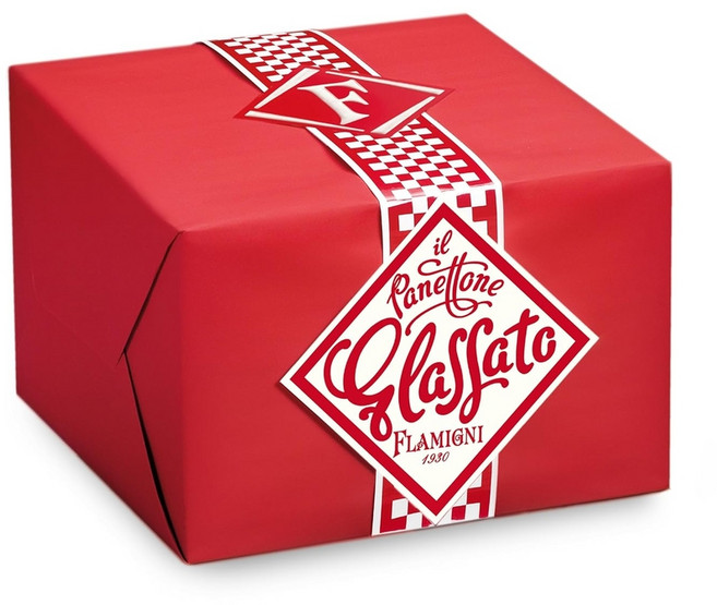 플라미니 파네토네 1kg 선물세트 FLAMIGNI Traditionell Glasierter Handwerklicher Panettone mit Kandierten Orangen, 전통 선물 상자