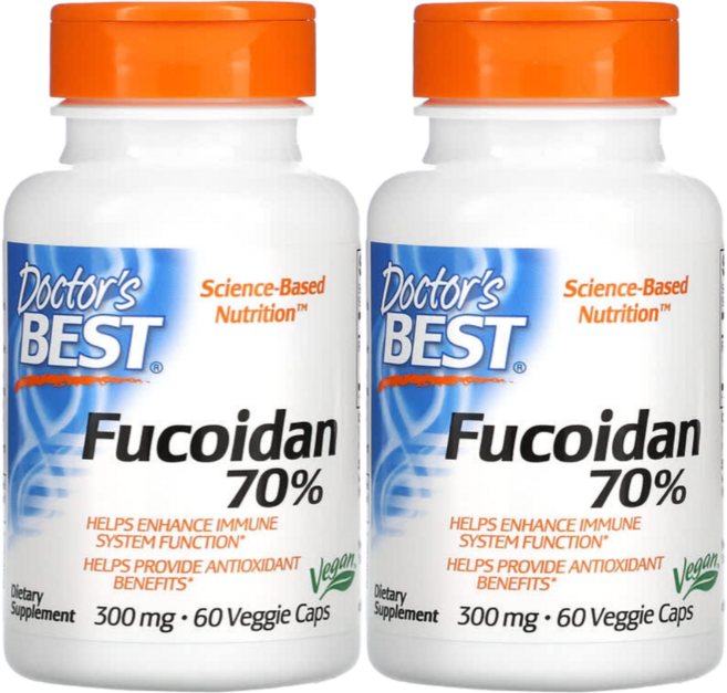 닥터스베스트 후코이단 70% 60캡슐 2통, 2개, 60정, 60정