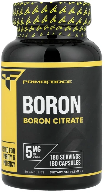 프리마포스 보론 시트레이트 5mg 캡슐, 1개, 180정 - 쿠팡