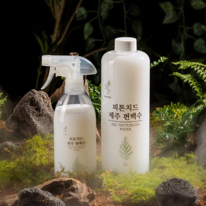 숲에서 피톤치드 제주 편백수 1리터+500ml 공기청정, 1.5L, 1개