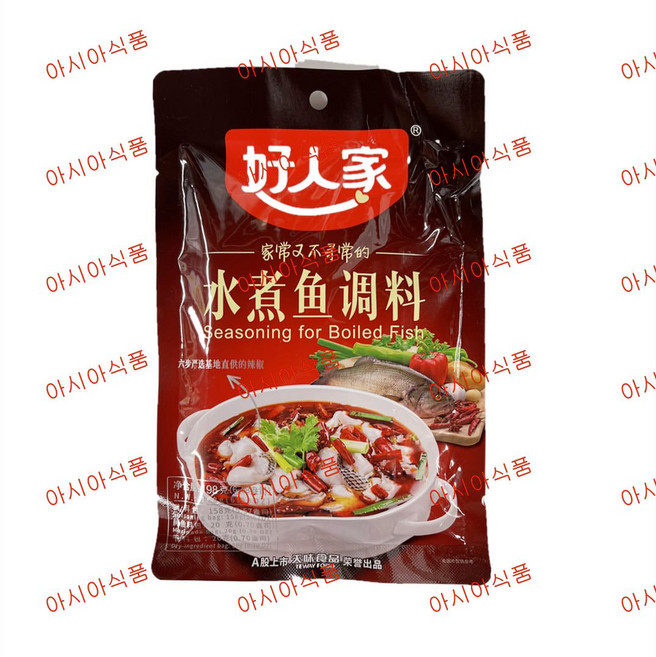 아시아식품 호인가 차천유펜소스 수주위소스, 198g, 6개