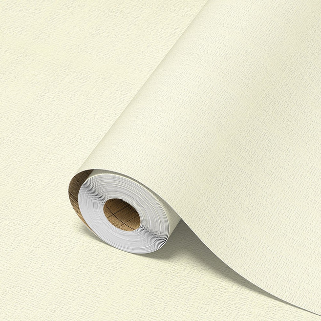 닥터하우스 풀없이 붙이는 친환경 슬림 스티커방식 실크벽지 50cm, 퓨어베이지