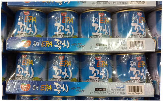코스트코 동원EPA꽁치 통조림, 280g, 16개