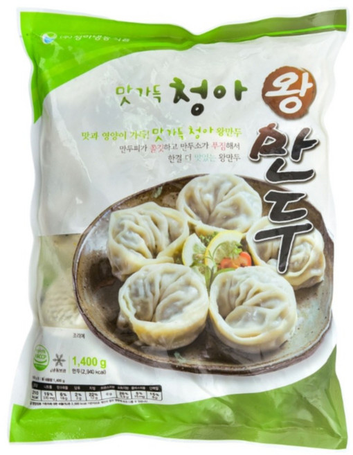 바이오로지스_청아 왕만두, 1.4kg, 1개