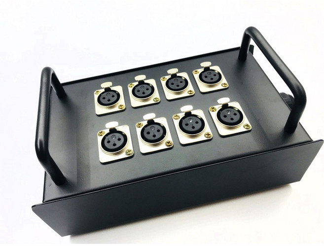 8軌舞台接線盒 多軌訊號線盒, 1個