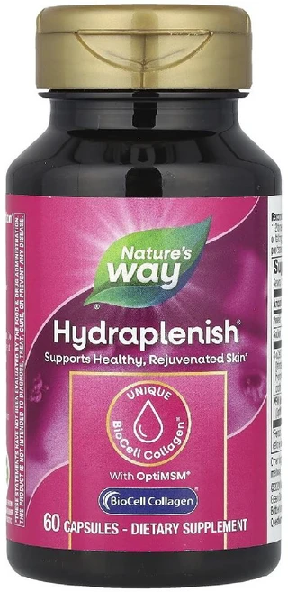 네이처스웨이 하이드로플레니시 Hydraplenish OptiMSM 함유 캡슐 60정, 1개 - 쿠팡