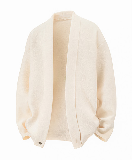 남성 단색 니트 가디건 봄가을 심플 스타일 출근 데일리룩