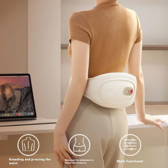 샤오미 브레오 충전식 허리 및 복부 마사지기 다중 가열 기기 워머 벨트 여성용 배와 등, 01 P3