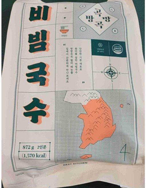 (방방곡곡)비빔국수 키트, 1개, 872g