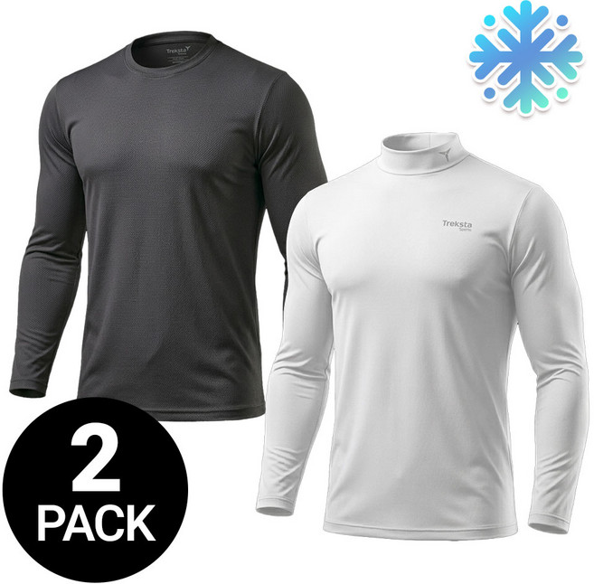 [1+1] 트렉스타 쿨코어 러닝 운동복 남성 긴팔티