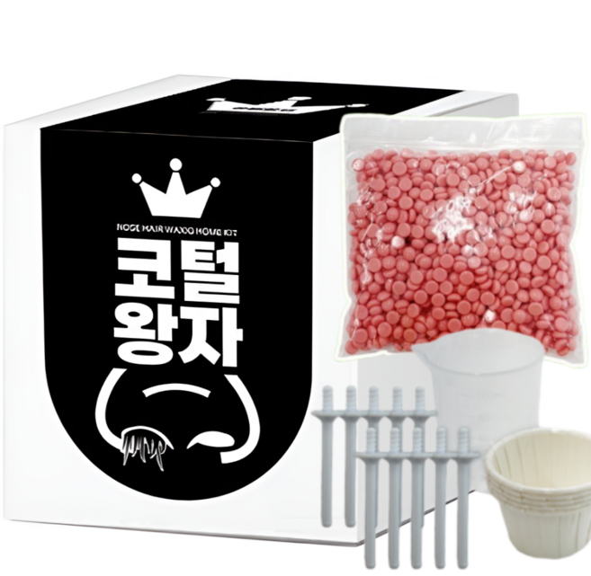 코털왕자 코털왁스 남자 여자 제모 왁싱 브라질리언, 1개