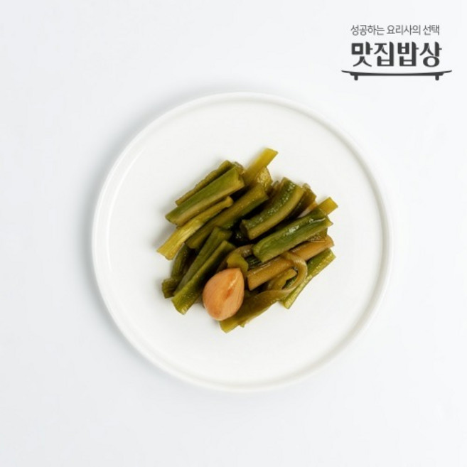 곰테이블 맛집밥상 한입에 반하는 아삭 마늘궁채(줄기상추) 1kg, 1개
