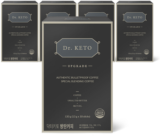 닥터키토 방탄커피, 13g, 10개입, 5개