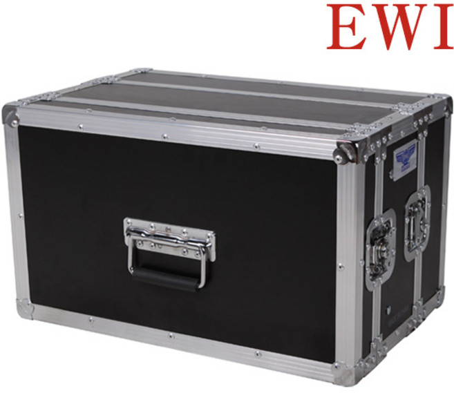 EWI 스탠다드 랙케이스 시리즈 이동형 설치형 렌탈용 랙케이스 렉케이스, BR6WM(무선마이크케이스-앞뒤뚜껑있음)