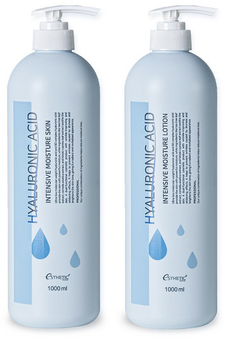 에스테틱하우스 대용량 히알루론산 스킨&로션 SET, 1개