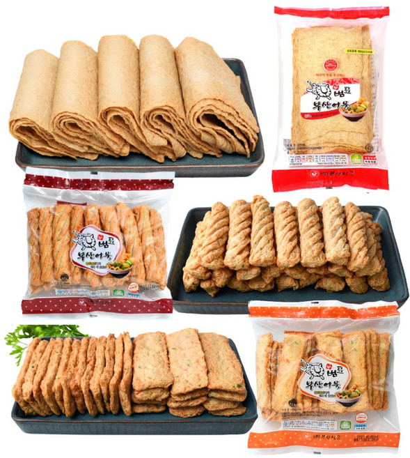 범표어묵 어묵탕 반찬 3종 2호 세트, 2.15kg, 10개