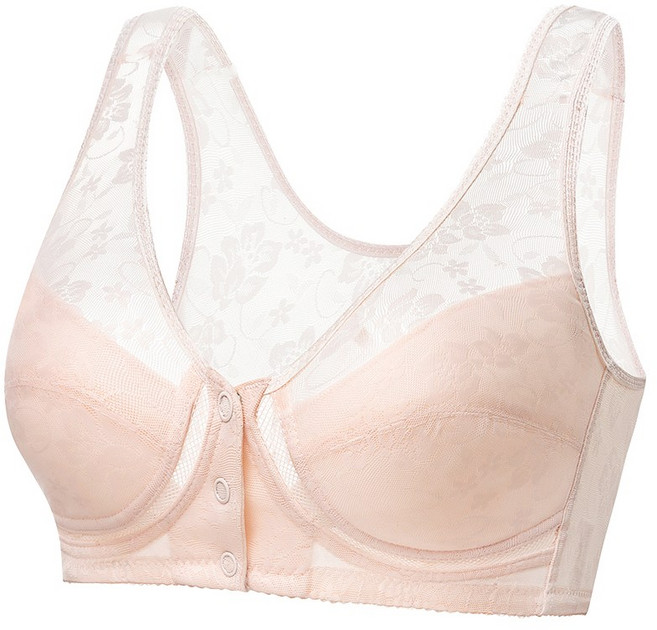 한미 기능성 파워넷 앞단추 인견브라 여성브라