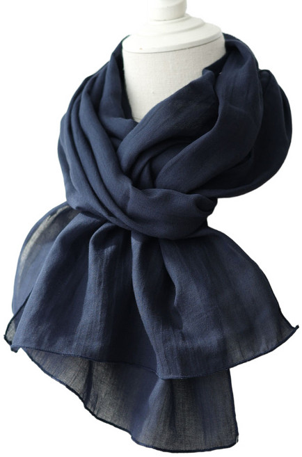 메리앤유 심플 직사각 무지 롱 스카프 머플러 국산