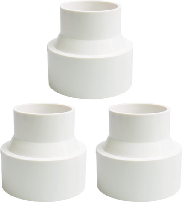 PVC 이경 소켓 레듀샤 VG2, 3개