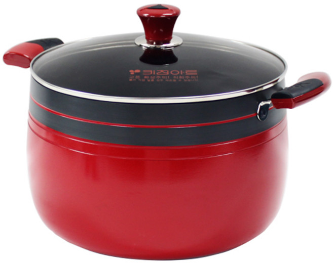 키친아트 신비 인덕션 IH 경질냄비 곰솥, 1개, 28cm