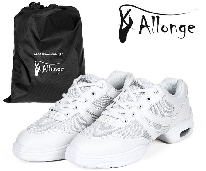 토토발레 알롱제 재즈화 A1 라인댄스화 방송댄스화 줌바댄스화, 250, 화이트