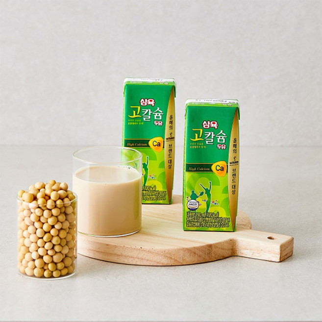 삼육두유 고칼슘 두유, 190ml, 24개
