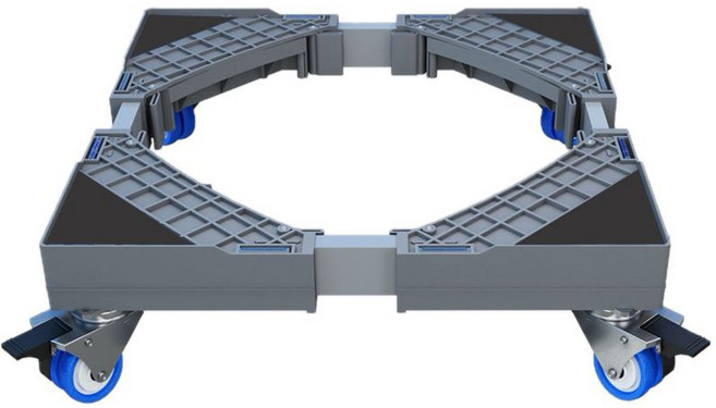 KDNC 세탁기 받침대 이동받침대 건조기 냉장고 다용도 받침대 4바퀴형, 1개