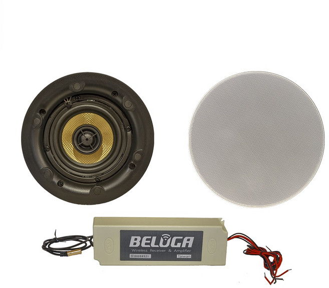 BELUGA BTA65QC 藍芽6.5吋無邊框圓形崁頂喇叭, 多色組合