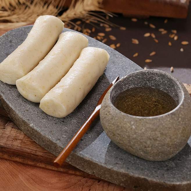 파로 영양 찰가래떡 건강 간식 식사대용 간편식 구워먹는 가래떡, 4세트, 1kg