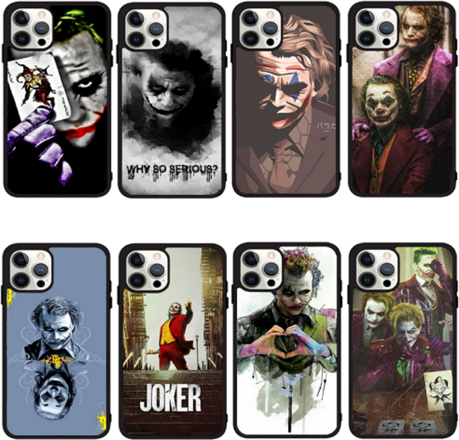 슬림 조커 멋있는 영화케릭 범퍼케이스 아이폰16 아이폰16프로 아이폰15 아이폰15프로 S24 S24울트라 S23 S23울트라 A15 A23 A24 X커버5 G525