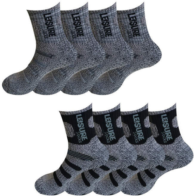 마이싹 8켤레 남성 도톰 스포츠 작업 안전화 등산 양말