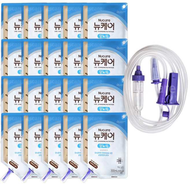 대상 뉴케어 당뇨식 RTH 파우치 300ml 20개입 환자영양식/경관식/균형영양식, 20개
