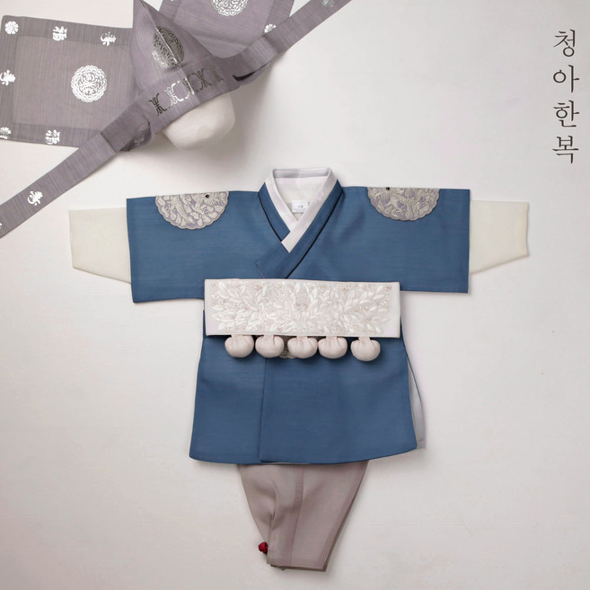 2위 - 남아 왕세자 곤룡포 한복 왕자 전통 백일 돌잔치 돌복 돌한복 세트 어린이 유아 왕자 한복 명절 설빔 추석빔 