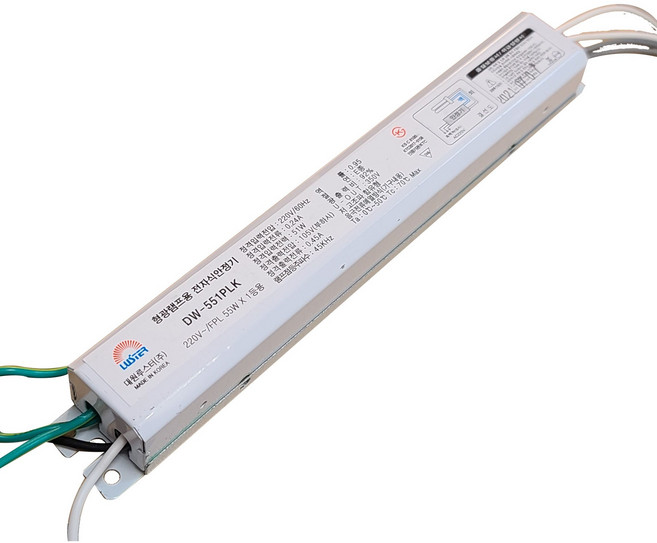 FPL 1등용 전자식 안정기 55W, 1개