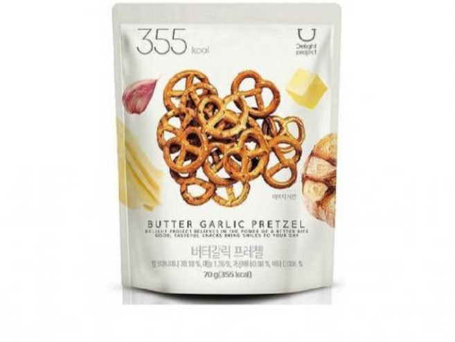 버터갈릭프레첼 딜라이트프로젝트, 70g, 12개