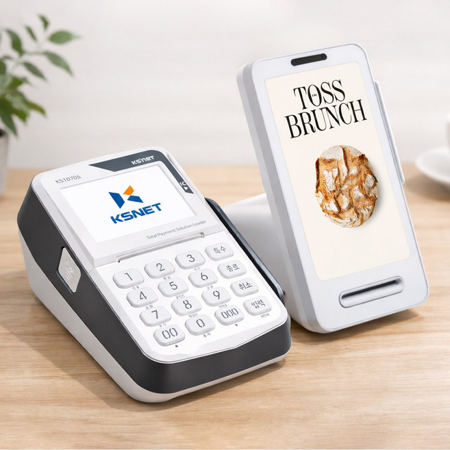 [월사용료X 약정기간X] 유선카드단말기+무선랜카드세트 토스프론트 랜선 와이파이 지원 IC 신용카드 결제기, 1세트, 카드단말기, 카드사 가맹 없는 사업자